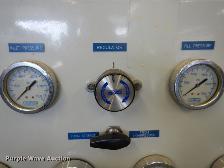 image for item ID9888 Bauer SCBA fill station and air compressor