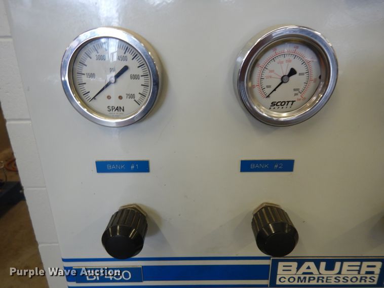 image for item ID9888 Bauer SCBA fill station and air compressor