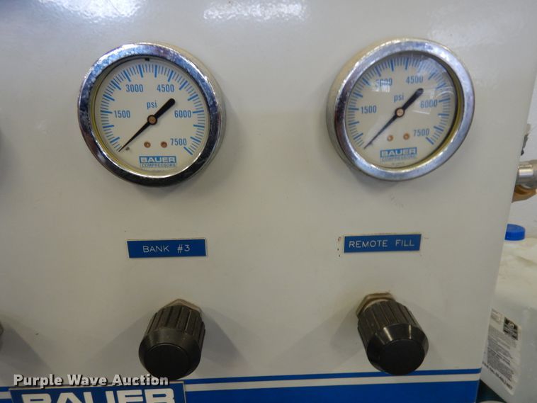 image for item ID9888 Bauer SCBA fill station and air compressor