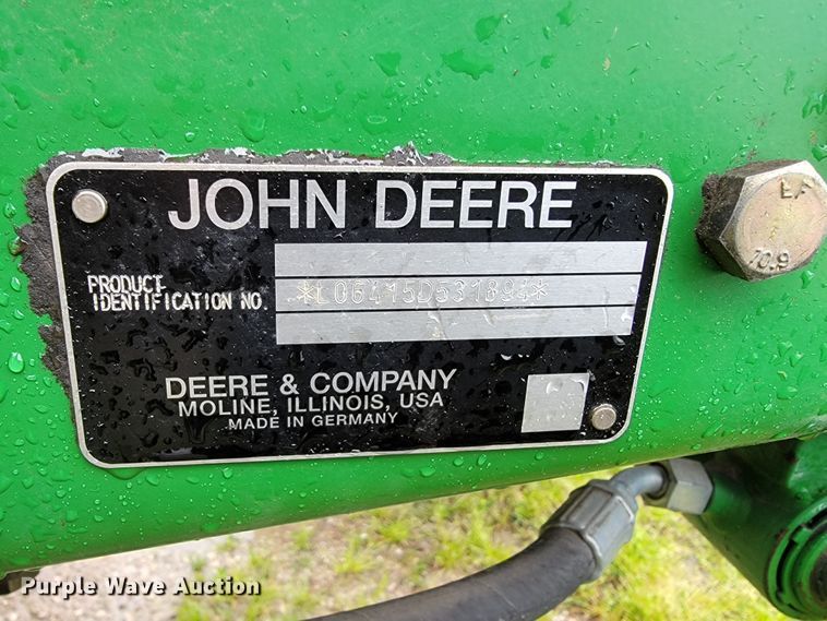 image for item IF9797 2007 John Deere 6415  tractor