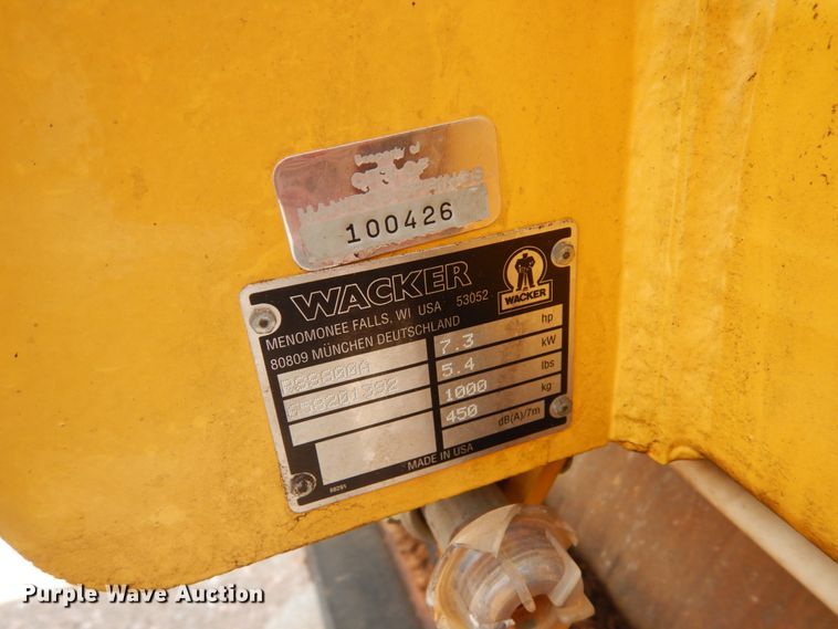 image for item IH9268 Wacker RSS800A  single drum roller