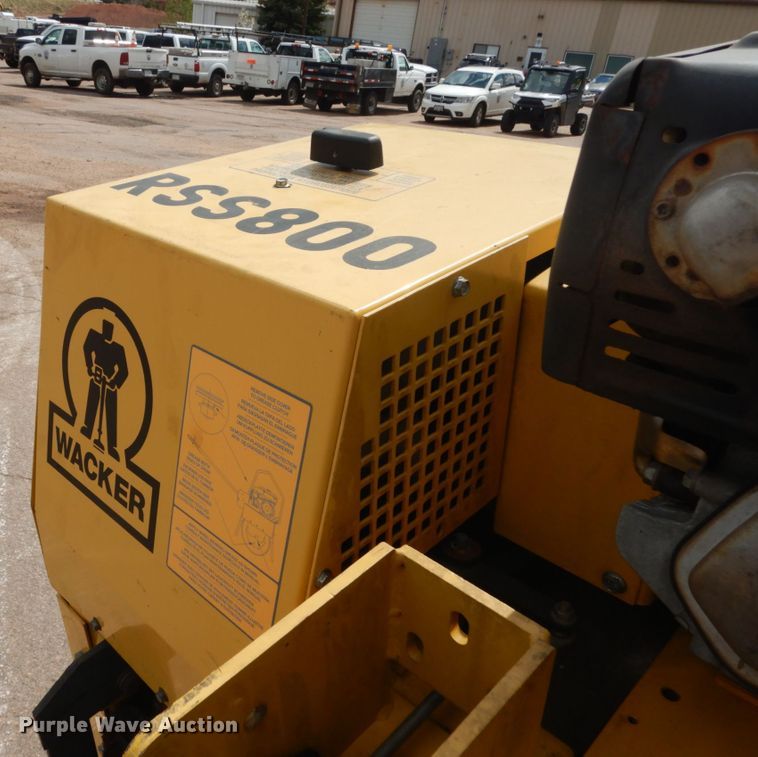 image for item IH9268 Wacker RSS800A  single drum roller