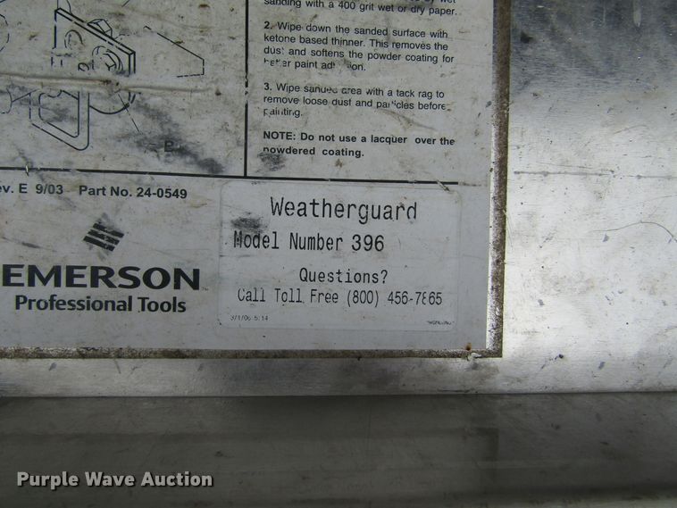 image for item IL9377 Weatherguard 396  toolbox