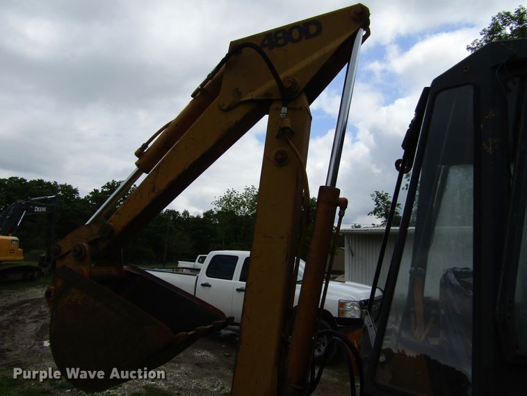 image for item IL9380 1982 Case 480D  backhoe