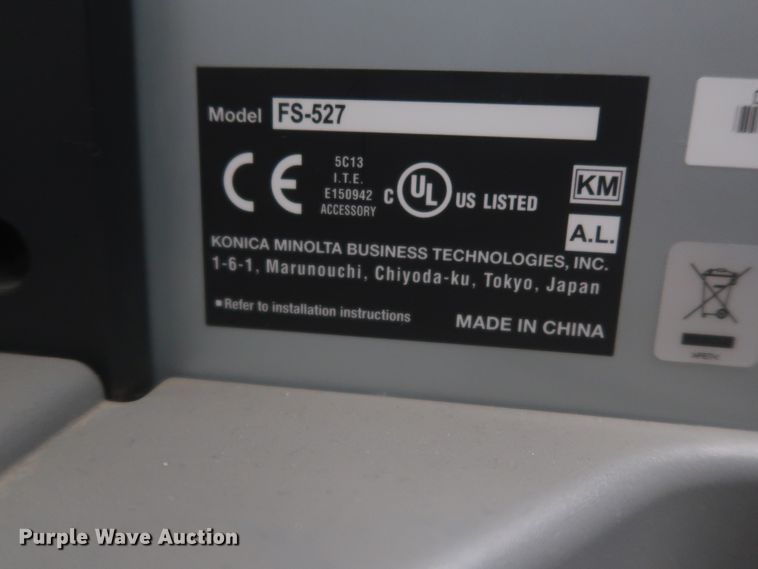 image for item IO9099 2012 Konica Minolta Bizhub C220 multi-function copy center