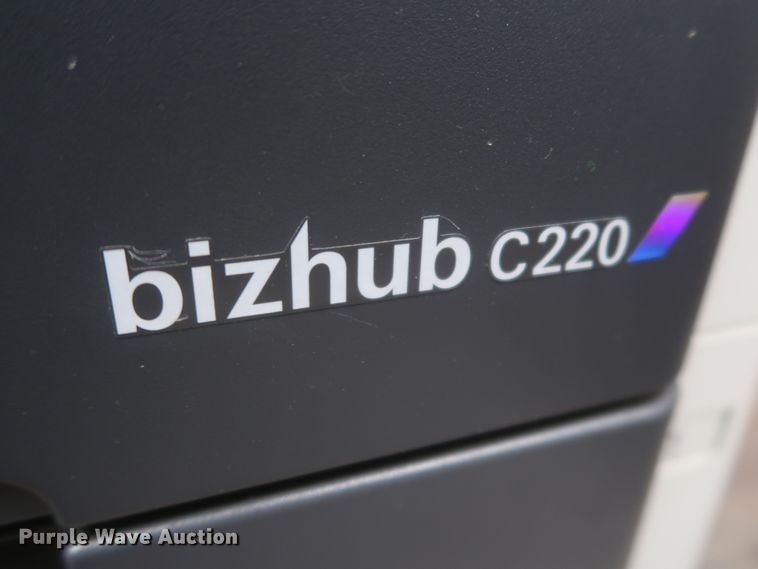 image for item IO9099 2012 Konica Minolta Bizhub C220 multi-function copy center