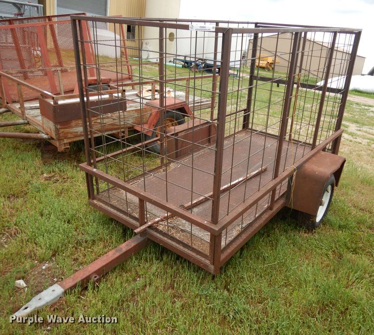 image for item IS9082 Shop built utility trailer