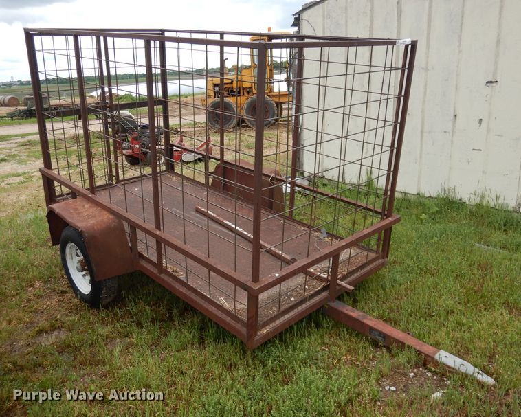 image for item IS9082 Shop built utility trailer