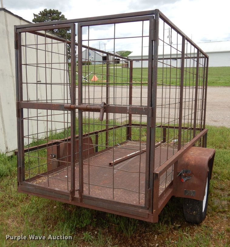 image for item IS9082 Shop built utility trailer