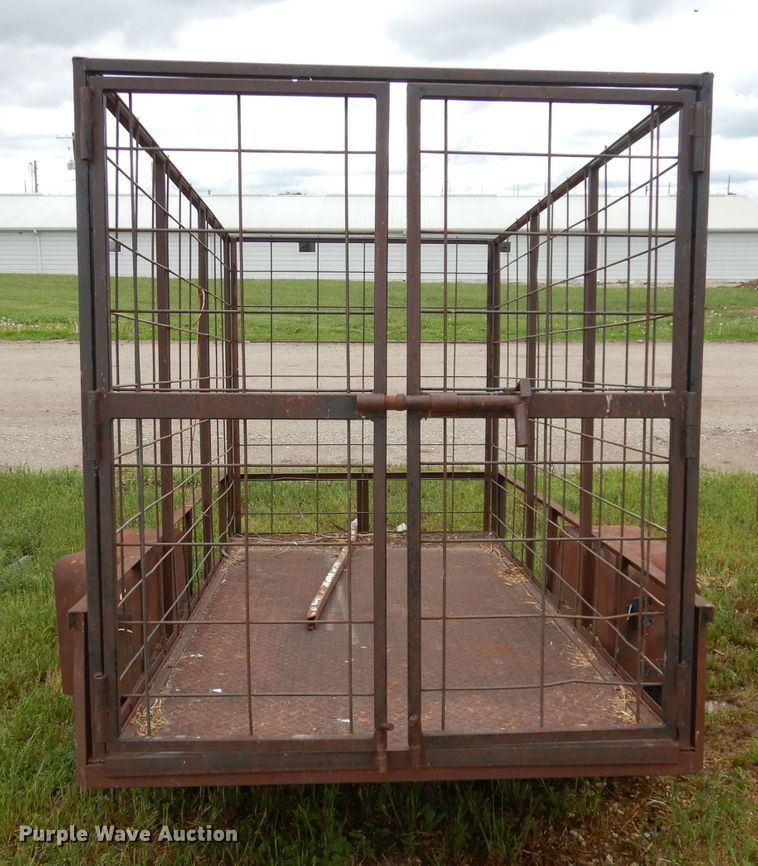 image for item IS9082 Shop built utility trailer