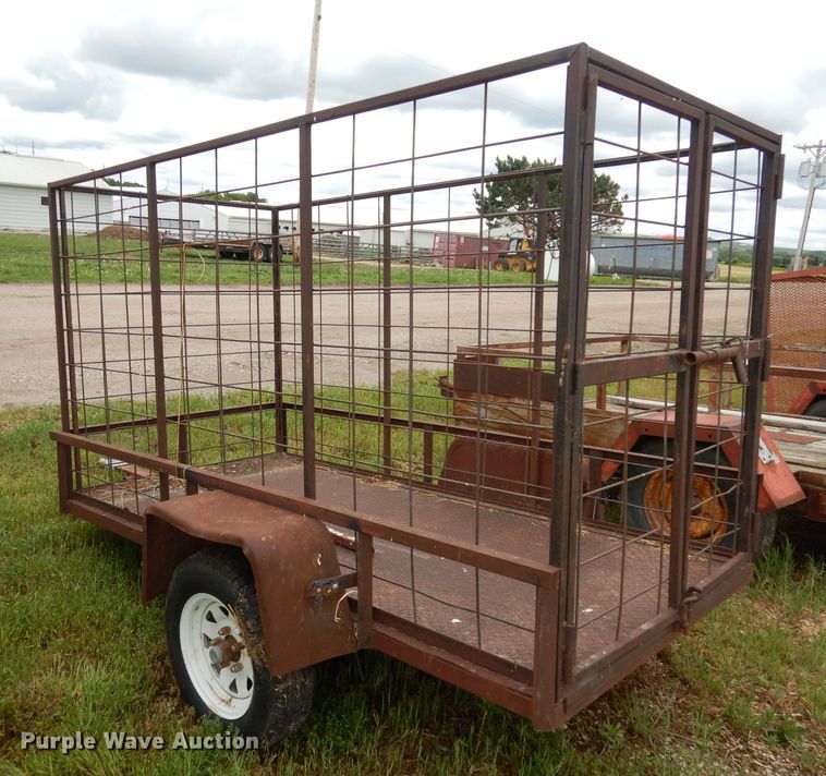 image for item IS9082 Shop built utility trailer