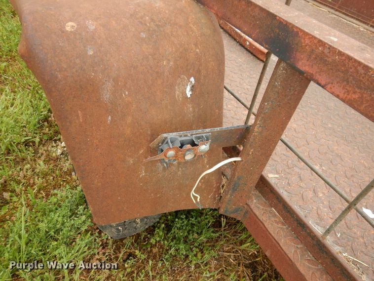 image for item IS9082 Shop built utility trailer