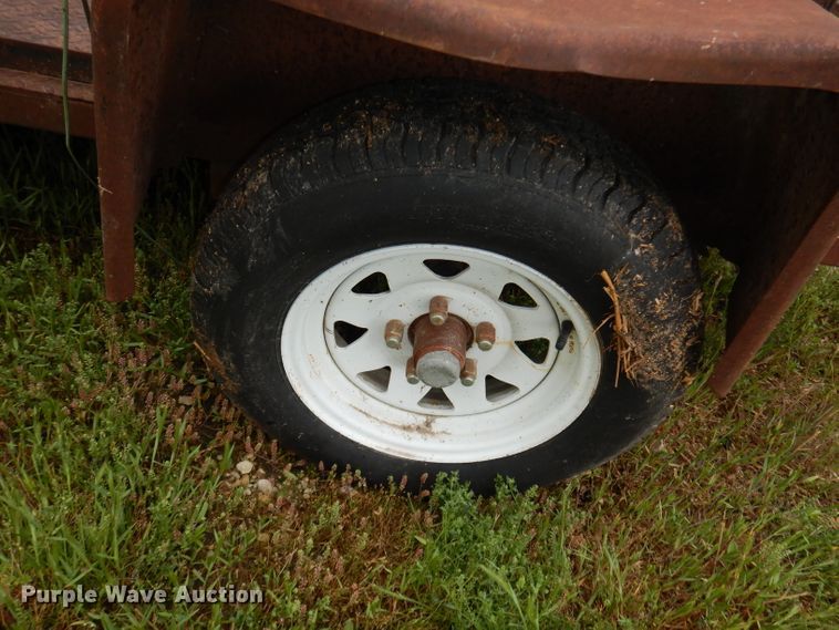 image for item IS9082 Shop built utility trailer