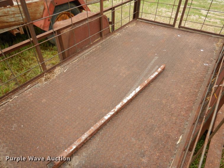 image for item IS9082 Shop built utility trailer