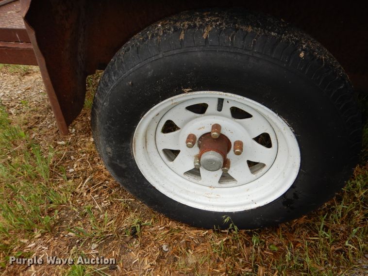 image for item IS9082 Shop built utility trailer