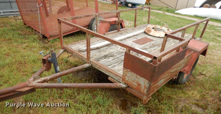 image for item IS9083 Shop built utility trailer
