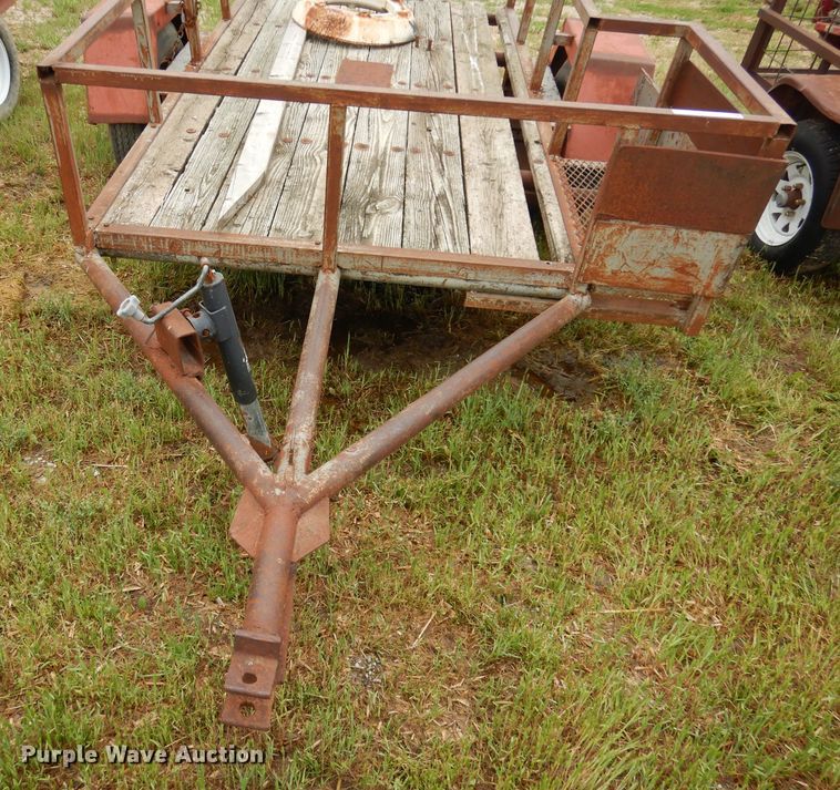 image for item IS9083 Shop built utility trailer