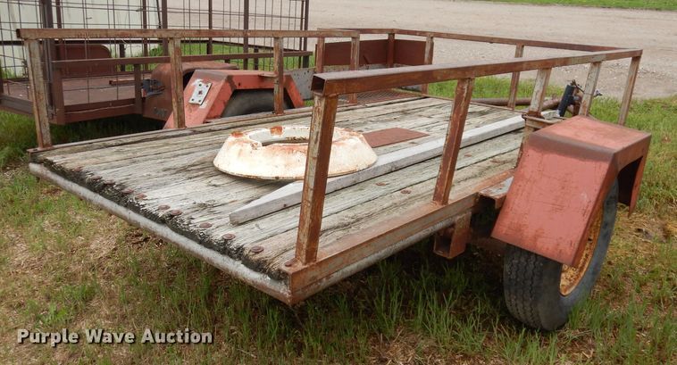 image for item IS9083 Shop built utility trailer