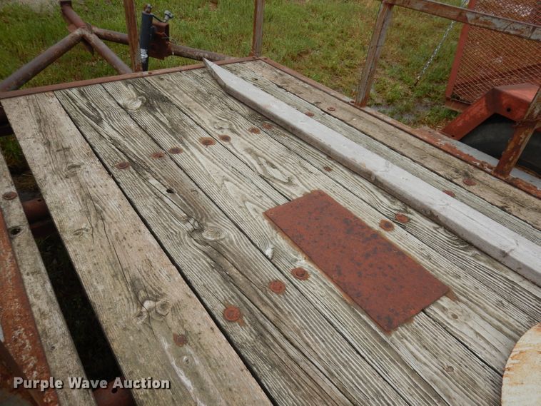 image for item IS9083 Shop built utility trailer