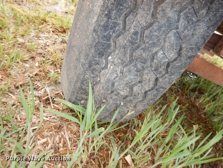 image for item IS9083 Shop built utility trailer