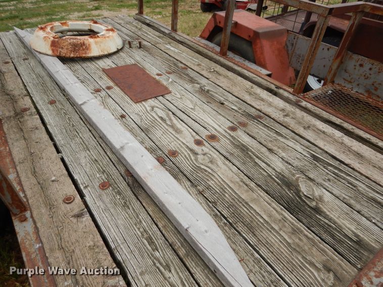 image for item IS9083 Shop built utility trailer