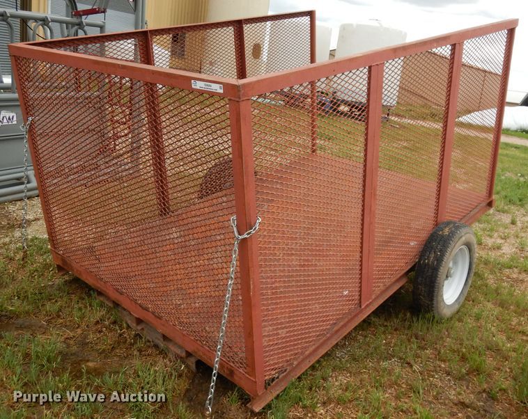 image for item IS9084 Shop built utility trailer