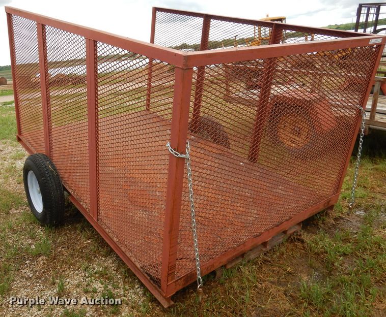 image for item IS9084 Shop built utility trailer