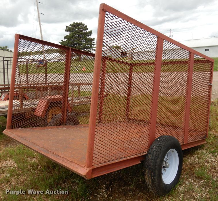 image for item IS9084 Shop built utility trailer