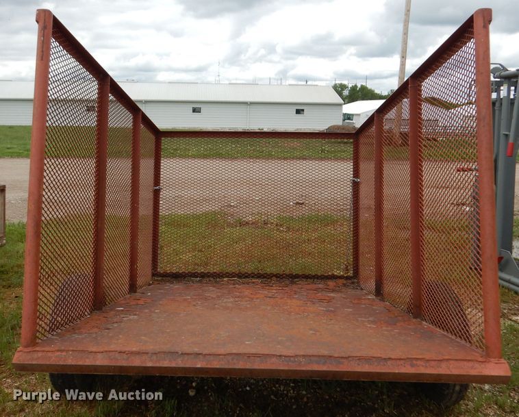 image for item IS9084 Shop built utility trailer