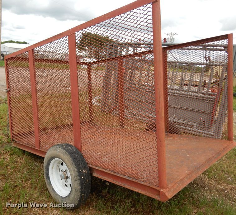 image for item IS9084 Shop built utility trailer