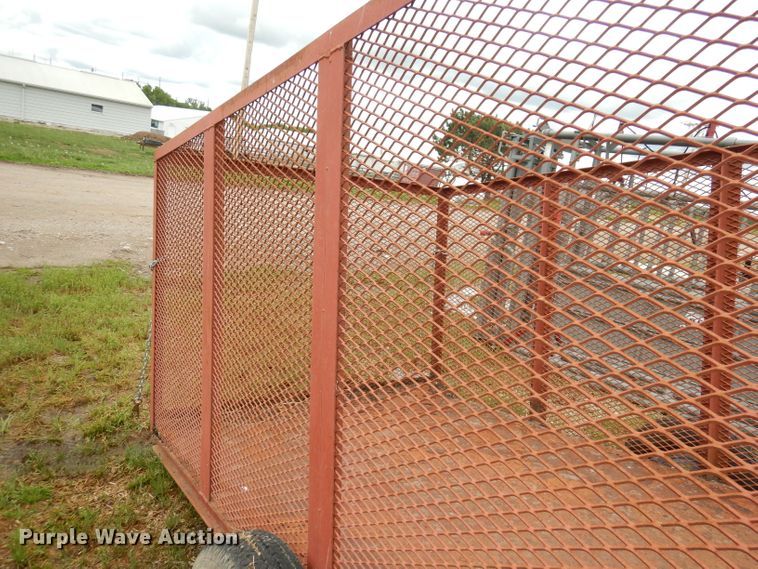 image for item IS9084 Shop built utility trailer