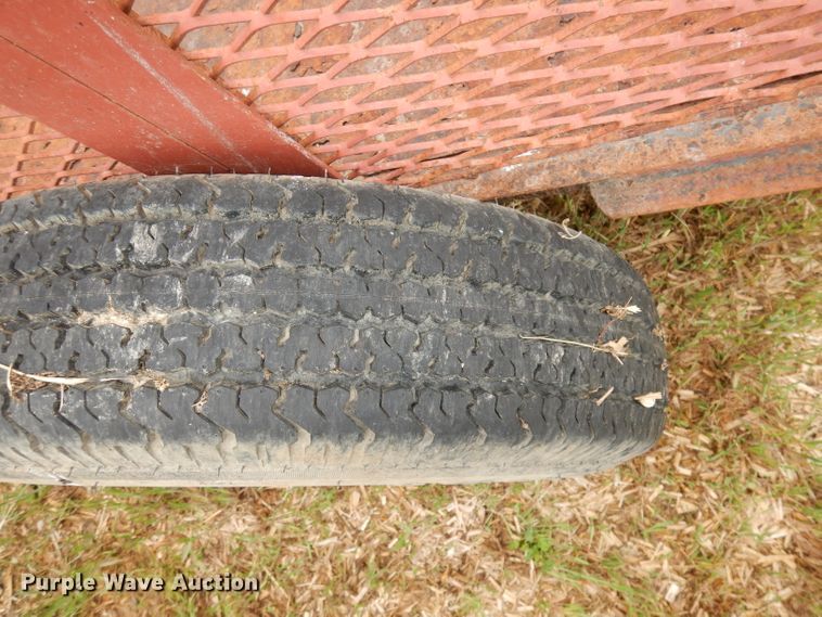 image for item IS9084 Shop built utility trailer