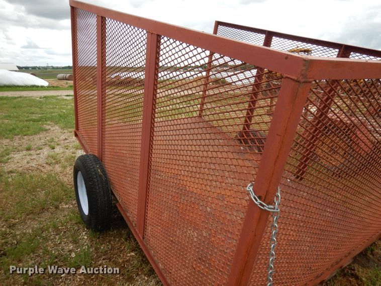 image for item IS9084 Shop built utility trailer