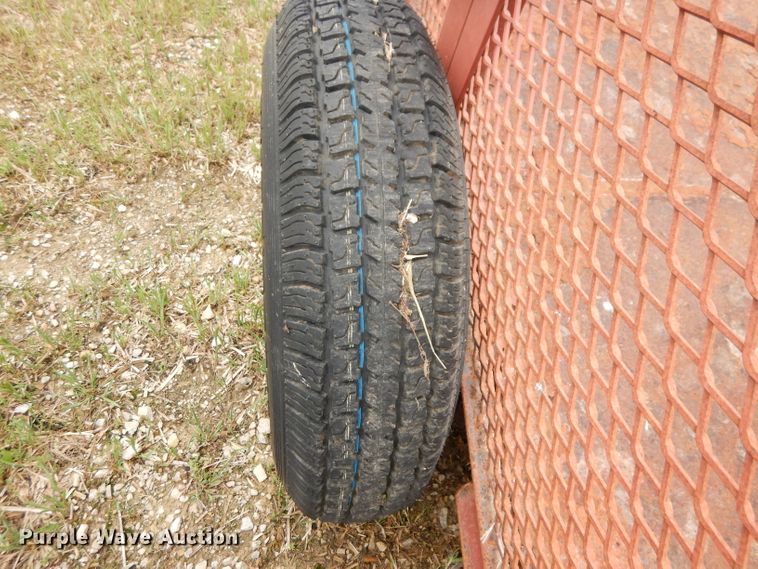 image for item IS9084 Shop built utility trailer