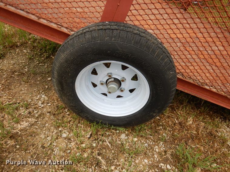 image for item IS9084 Shop built utility trailer