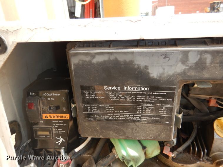 image for item IS9174 Cummins Onan 7HGJAD02139J QG EFI  generator