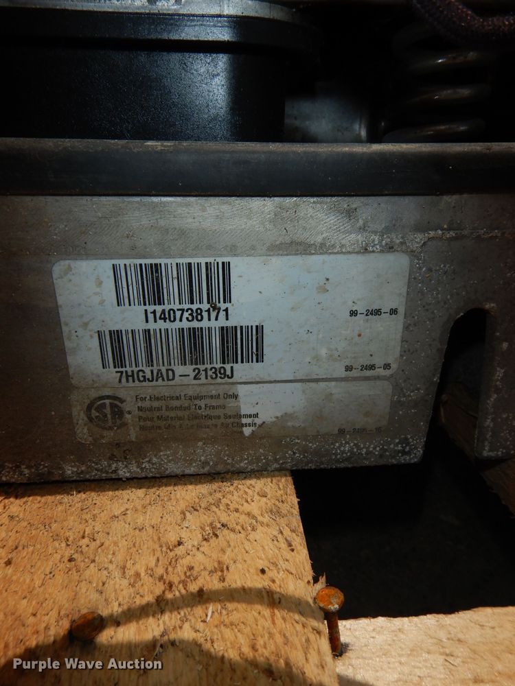 image for item IS9174 Cummins Onan 7HGJAD02139J QG EFI  generator