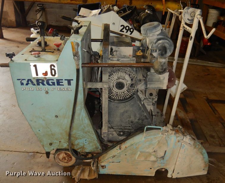 image for item IS9180 Target Pro 35 III concrete saw
