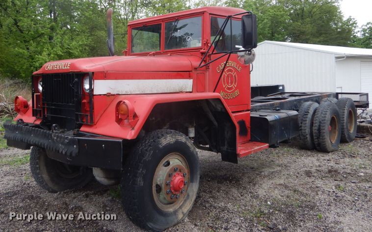 image for item IT9021 1983 Am General  truck cab and chassis