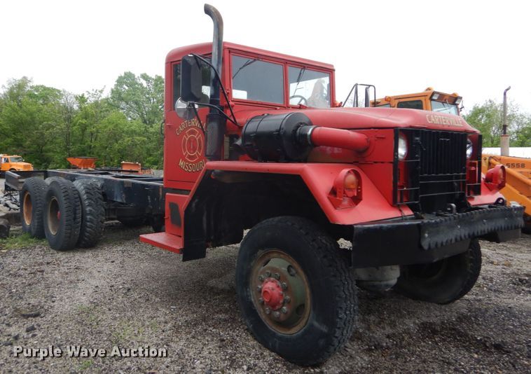 image for item IT9021 1983 Am General  truck cab and chassis