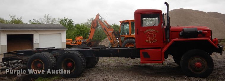 image for item IT9021 1983 Am General  truck cab and chassis