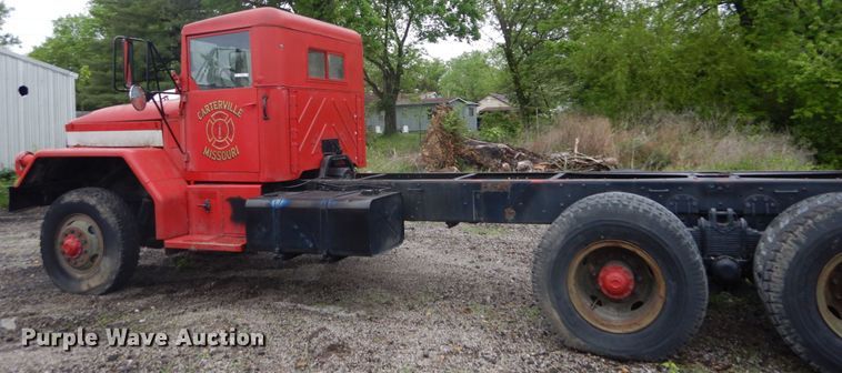 image for item IT9021 1983 Am General  truck cab and chassis