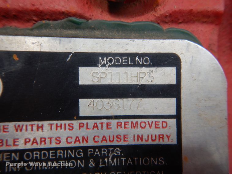 image for item IT9102 Giant-vac SP122HPE  leaf vacuum