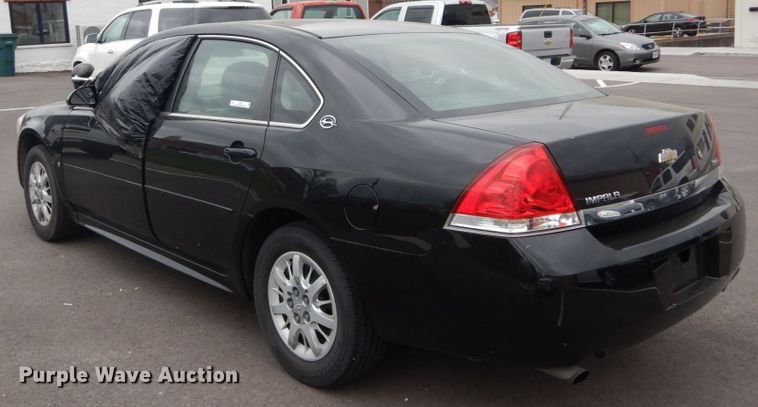 image for item IY9577 2009 Chevrolet Impala Police Cruiser