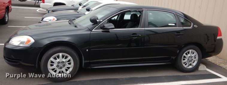 image for item IY9577 2009 Chevrolet Impala Police Cruiser