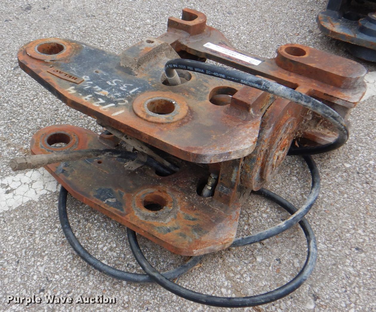 Helac Powertilt PT0766584 excavator quick coupler in Tulsa, OK Item