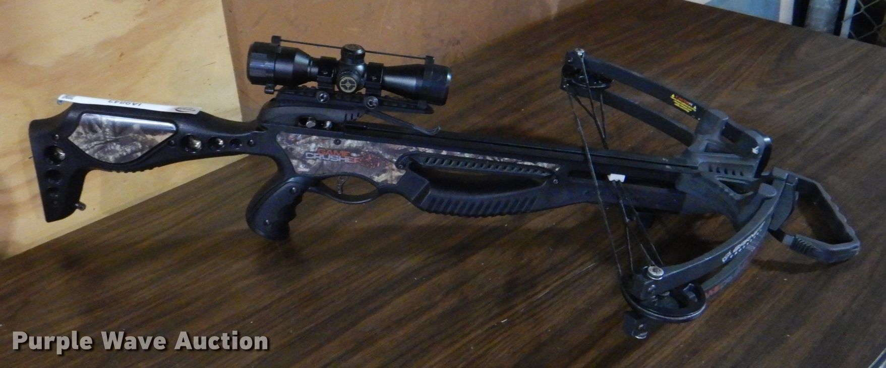 Game Crusher crossbow in Tulsa, OK Item IA9843 sold Purple Wave