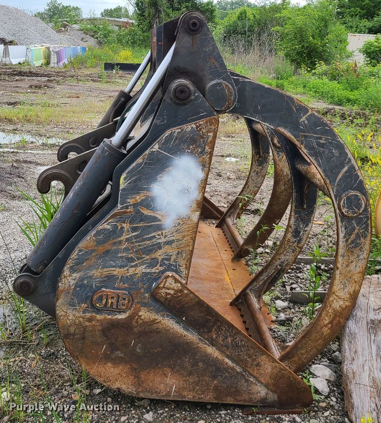 image for item DC6248 JRB QC416 100"W grapple bucket