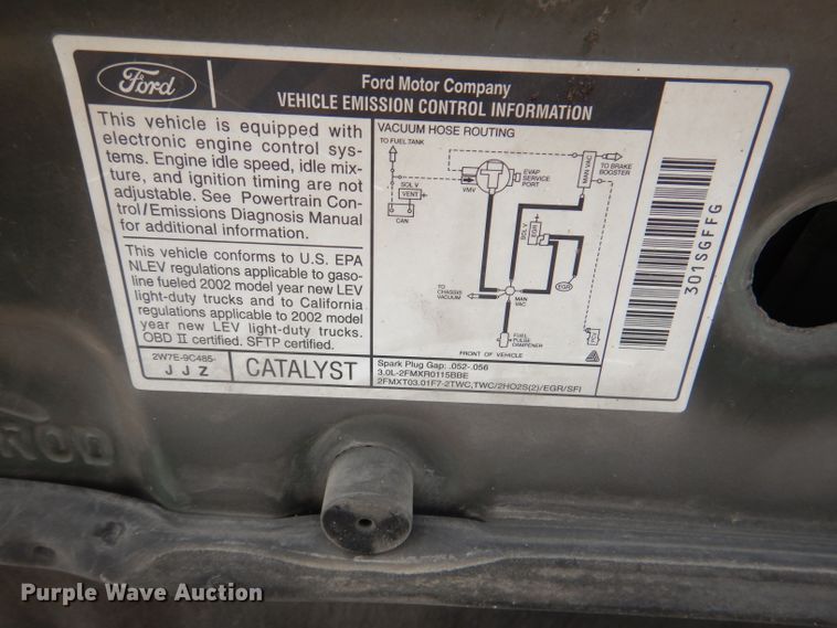 image for item DL8763 2002 Ford Escape  SUV