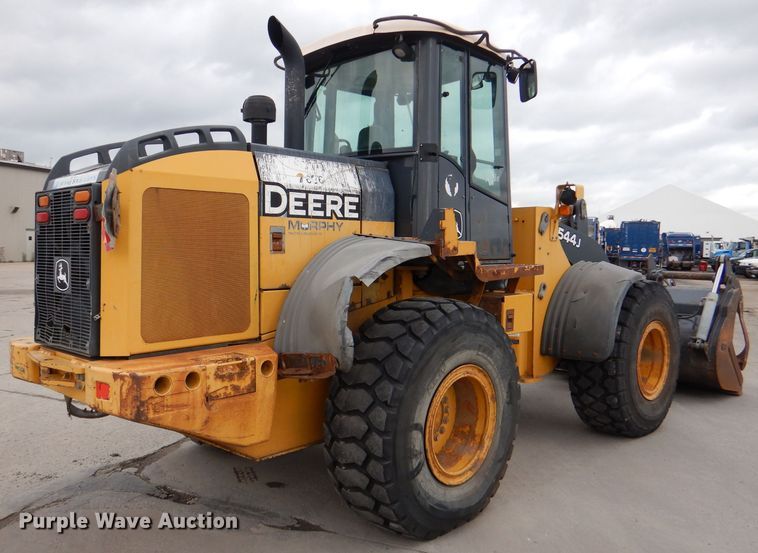 image for item DL8771 2006 John Deere 544J  wheel loader